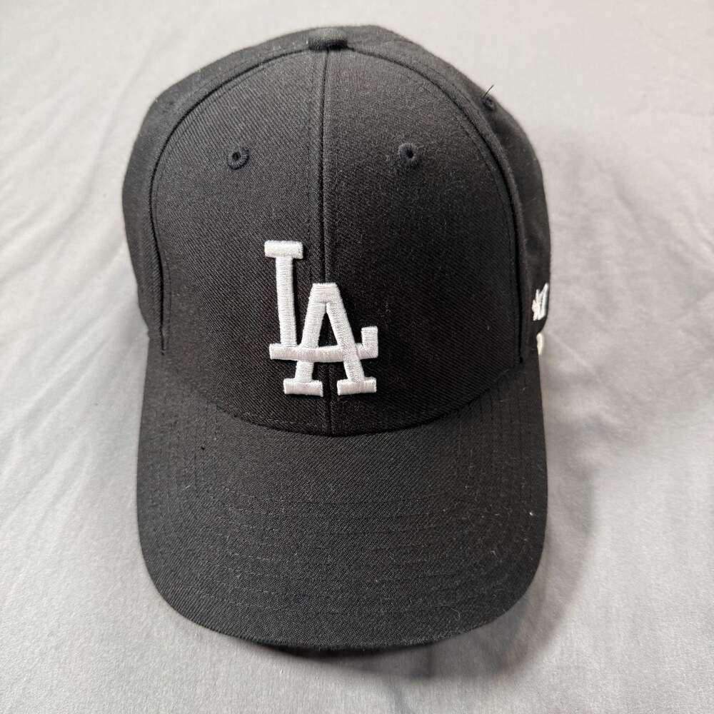 47 Brand Los Angeles Dodgers MLB Adjustable Hat Cap OSFA Black